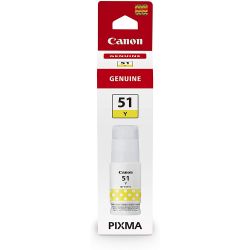 Cartouche CANON GI-51 Y, Jaune, 70ml, 6000 pages - 4548C001