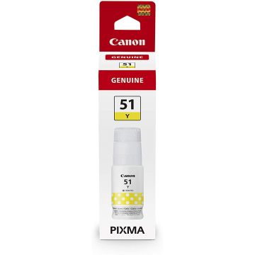 Cartouche CANON GI-51 Y, Jaune, 70ml, 6000 pages - 4548C001