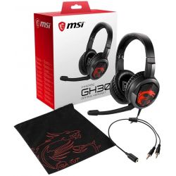 MSI IMMERSE GH30 V2 GAMING HEADSET, 1x jack 3,5mm