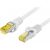 Cable réseau 5m ethernet RJ45 Cat6a Gigabit, blanc