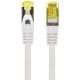 Cable réseau 5m ethernet RJ45 Cat6a Gigabit, blanc