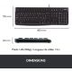 Ensemble clavier souris Logitech MK120 filaire