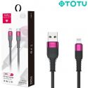 Câble USB vers Lightning fast charge 1.2 M 3A rose TOTU (BL-012)