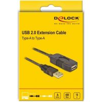 Rallonge Delock USB2.0 amplifiée, 10m