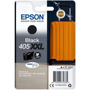 EPSON Singlepack Black 405XXL DURABrite Ultra Ink, 37.2ml