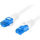 Cable réseau 20m ethernet RJ45 Cat6a Gigabit, blanc