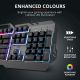 Clavier Gamer Trust RGB GXT 853 ESCA