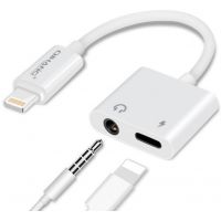 Adaptateur Lightning 2 en 1 - Charge & écoute - Blanc