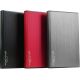 Boitier Maxinpower pour HDD/SSD sur USB 3.0 - 3 coloris: noir, gris ou rouge
