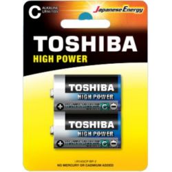 Lot de 2 piles LR14 1.5V TOSHIBA