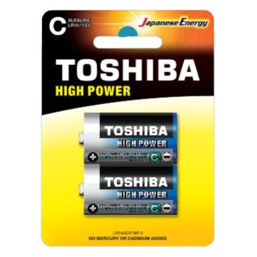 Lot de 2 piles LR14 1.5V TOSHIBA - CARON Informatique - Calais