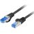 Câble réseau 5m ethernet RJ45 Cat 6A Gigabit S/FTP, noir - PCF6-10CC-0500-BK