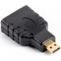 Adaptateur HDMI femelle vers micro HDMI - LANBERG AD-0015-BK