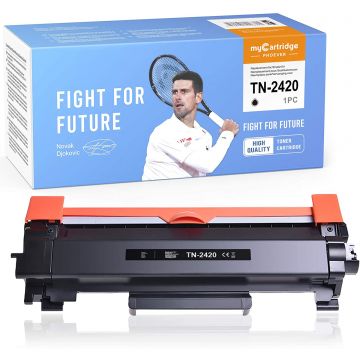 Toner noir myCartridge compatible Brother TN-2420 3000 pages max