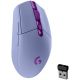 Souris Logitech G305 Gaming HERO, 12 000 PPP, sans sil, mauve