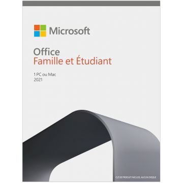 Microsoft Office 2021 Famille et Etudiant - 1 PC