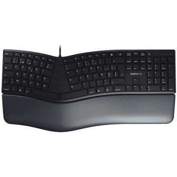 CHERRY KC 4500 ERGO - Clavier 109+3 touches USB noir