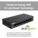 Switch D-Link DGS-108GL/E 8 ports 10/100/1000Mb RJ45