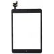 Vitre tactile pour iPad Mini 1/2, avec bouton home, noire