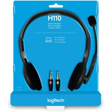 Casque micro Logitech H110, 2x jack