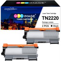 Lot de 2 toners compatibles Brother TN-2220, 2600p