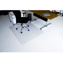 Tapis protège sol moquette Pro PET Transparent 0.90 x 1.20m