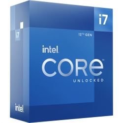 CPU Intel Core i7 12700KF, 3.6Ghz, 25Mo, 190w, LGA1700, Box