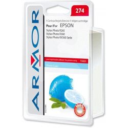 Cartouche cyan Armor compatible Epson T0805 - B12320R1