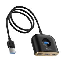 Hub USB Baseus USB 3.0 to 1x USB 3.0 + 3x USB 2.0, 1m - CAHUB-AY01