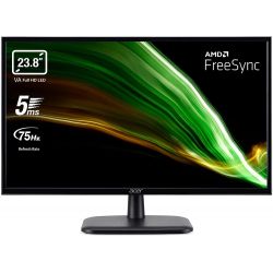 Moniteur 23.8" Led 23.8" Acer EK240YC , 5ms, 75Hz, VGA/HDMI