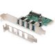 Carte contrôleur Digitus 4x USB3.0 PCI-E - DS-30221-1