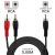 Cordon audio 1 x RCA mâle vers 2 x RCA mâle 5.00m