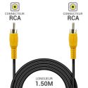 Cordon vidéo RCA M/M 1.50m