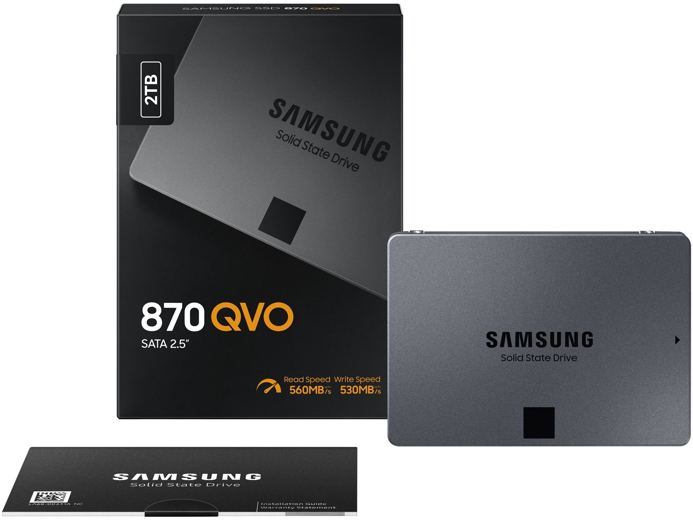 SSD 2To SAMSUNG SSD 870 QVO SATA - MZ-77Q2T0BW - CARON Informatique - Calais