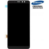 Vitre/écran LCD Samsung Galaxy A8 Plus, noir