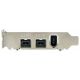 Carte firewire 400/800 - 3 ports IEE1394 + câble - PEX1394B3LP