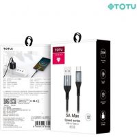 Câble USB - USB-C TOTU, 5A, 2 mètres, gris, BT-015 - 22520