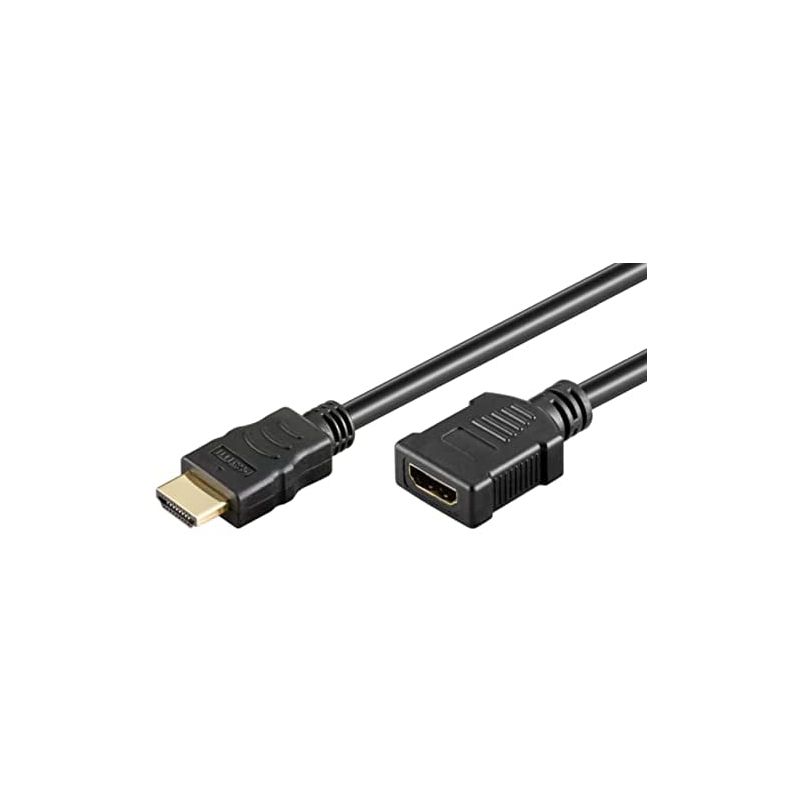 Câble HDMI mâle femelle, longueur 5 mètres - CARON Informatique