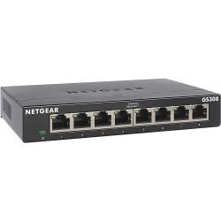 Switch Netgear GS308 8 ports 10/100/1000Mb RJ45 - GS308-300PES