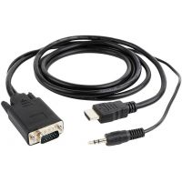 Câble HDMI vers VGA mâle, 1.8 mètre - GEMBIRD