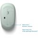 Souris Microsoft Bluetooth Mouse - Souris - optique - 3 boutons - Bluetooth 5.0 LE - menthe