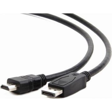 Câble Display port vers HDMI, 3 mètres - GEMBIRD CC-DP-HDMI-3M