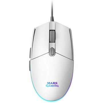 Souris Mars Gaming MMG Gaming Mouse, RGB, blanche