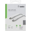 BELKIN Câble USB-C USB-C - 1 mètre - PVC - blanc- CAB003BT1MWH