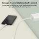 BELKIN Chargeur 25W PD cable 1m USB, avec câble USB-C - WCA004VF1MWH-B6