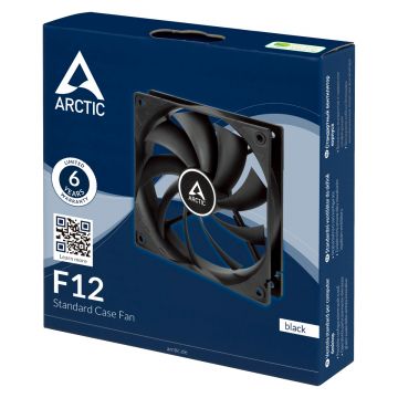 Ventilateur 12cm Arctic F12 ACFAN00201A silencieux, 3 pins