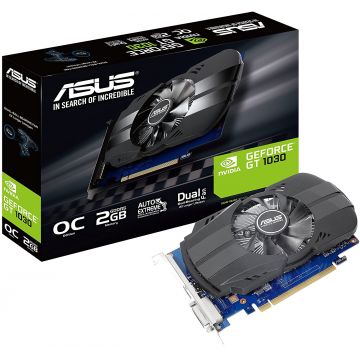 ASUS Geforce GT1030 - ASUS PH-GT1030-O2G GDDR5 2GB 64bits DVI-D HDMI