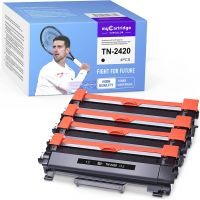 Lot de 4 Toners compatibles Brother TN-2420, 3000 pages