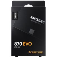 SSD Samsung 870 EVO, 500Go SATA3 MZ-77E500B/EU