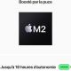 Apple MacBook Air 2022, puce M2, 13.6", 8Go, SSD 256Go,, gris sidéral